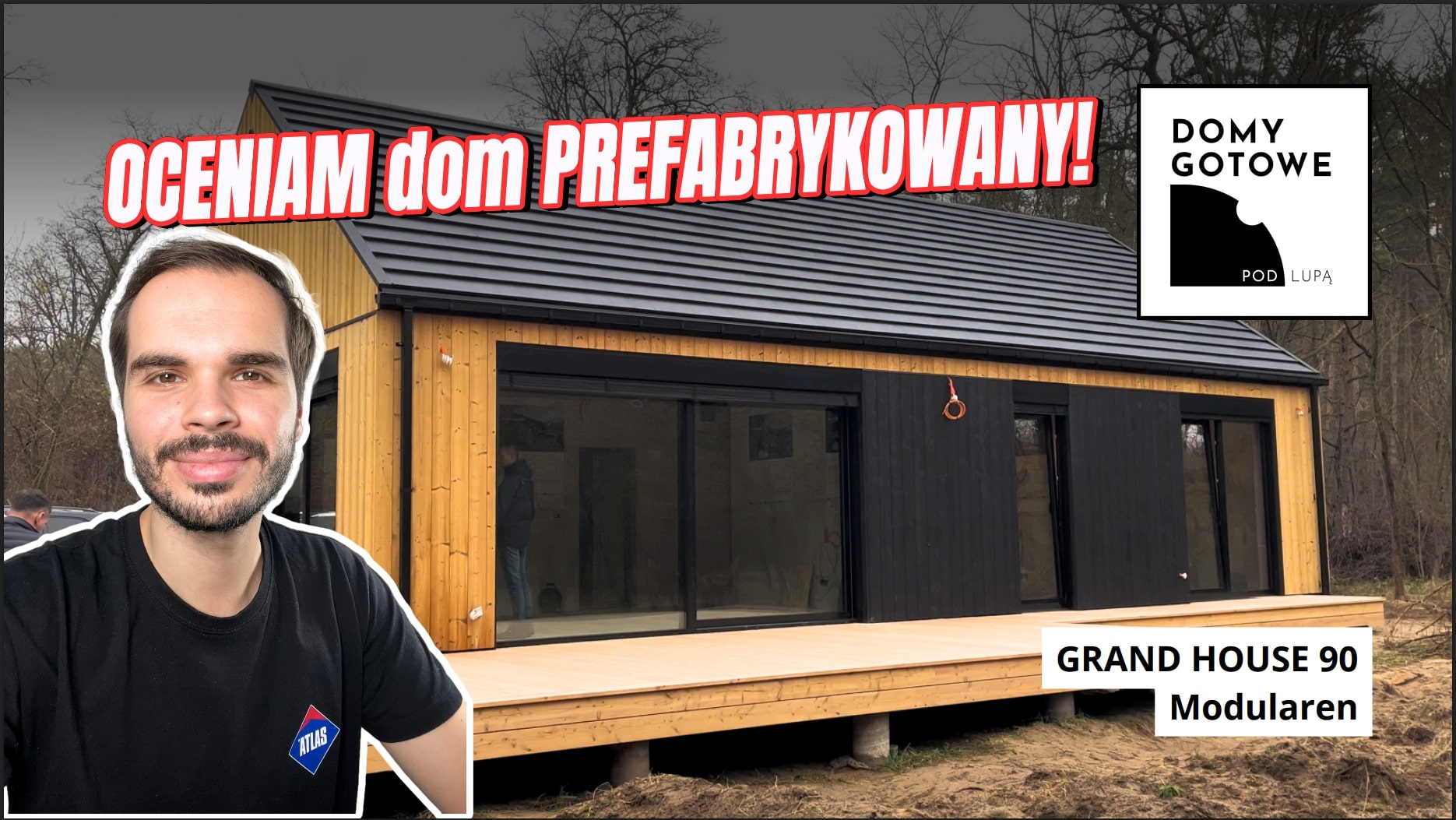 ⭐Modularen GandHouse 90 – dom szkieletowy